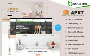Aprt - Furniture and Decora with Home Appliance - Responsive Opencart 3.0.3.9 Ecommerce theme OpenCart Template - Nulled Download - EmpireGPL
