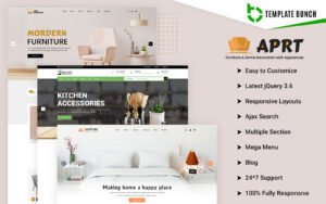 Aprt - Furniture and Decora with Home Appliance - Responsive Shopify 2.0 Ecommerce theme Shopify Theme - Nulled Download - EmpireGPL