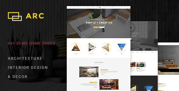 ARC - Interior Design, Decor, Architecture WordPress Theme - Nulled Download - EmpireGPL