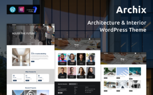 Archix – Modern Architecture & Interior WordPress Theme - Nulled Download - EmpireGPL
