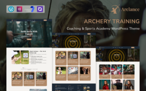 Arclance – Archery Training, Coaching & Sports Academy WordPress Theme - Nulled Download - EmpireGPL