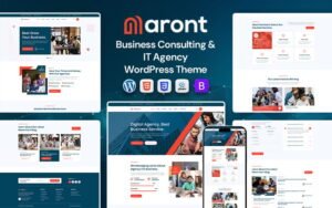 Aront - IT Solution & Business Consulting Service WordPress Theme - Nulled Download - EmpireGPL