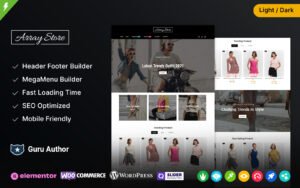 Array Store - Fashion Store and Multipurpose WooCommerce Theme - Nulled Download - EmpireGPL