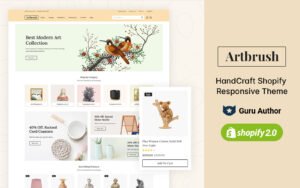 Artbrush - Handmade Art Store Shopify 2.0 Responsive Theme Shopify Theme - Nulled Download - EmpireGPL