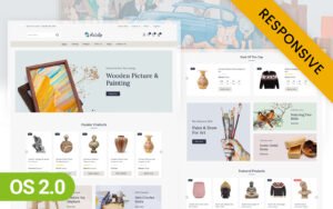 Artclip - Handmade Art Store Shopify 2.0 Responsive Theme Shopify Theme - Nulled Download - EmpireGPL