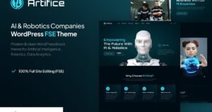 Artifice – AI & Robotics Company WordPress Theme - Nulled Download - EmpireGPL