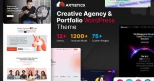 Artisticx - Creative Agency & Portfolio WordPress - Nulled Download - EmpireGPL