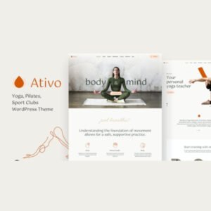 Ativo - Pilates Yoga WordPress Theme - Nulled Download - EmpireGPL