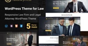 Attorney Press - Lawyer WordPress Theme - Nulled Download - EmpireGPL