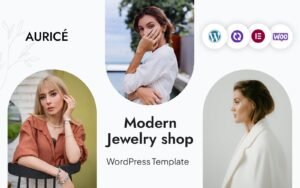 Aurice - Modern Jewelry Store WordPress CMS Elementor Template WordPress Theme - Nulled Download - EmpireGPL