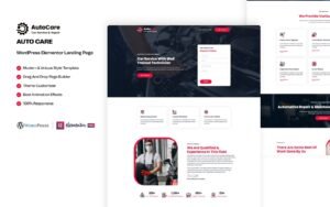 AutoCare – WordPress Car Repair Elementor Landing Page Elementor Kit - Nulled Download - EmpireGPL