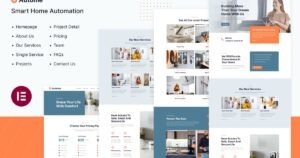 Autome | Smart Home Automation Elementor Template Kit - Nulled Download - EmpireGPL