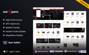 Autoparts - Mega Shop Multipurpose Responsive WooCommerce Store WooCommerce Theme - Nulled Download - EmpireGPL