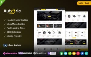Autoric - Auto Parts and Spare Parts Elementor WooCommerce Theme - Nulled Download - EmpireGPL
