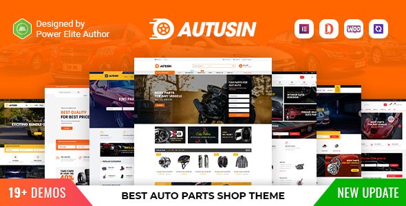 Autusin - Auto Parts & Car Accessories Shop Elementor WooCommerce WordPress Theme - Nulled Download - EmpireGPL