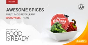 Awesome Spice - Restaurant / Cafe WordPress Theme - Nulled Download - EmpireGPL