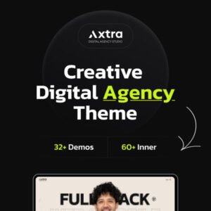 Axtra | Digital Agency Creative Portfolio Theme - Nulled Download - EmpireGPL