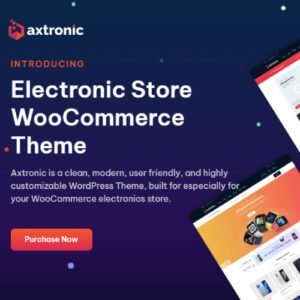Axtronic – Electronics WooCommerce WordPress Theme - Nulled Download - EmpireGPL