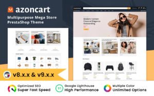 Azoncart Multipurpose Mega Shop Prestashop Theme PrestaShop Theme - Nulled Download - EmpireGPL