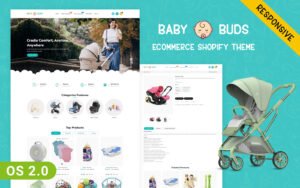 Baby Buds - Responsive Shopify Theme for eCommerce - Nulled Download - EmpireGPL