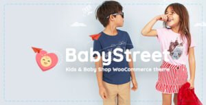 BabyStreet - WooCommerce Theme for Kids Toys and Clothes Shops - Nulled Download - EmpireGPL