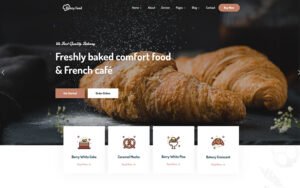 Bakeyfood - Food Bakery WordPress Theme - Nulled Download - EmpireGPL