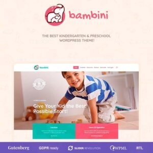 Bambini - Kindergarten & Pre-School Theme - Nulled Download - EmpireGPL