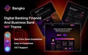 Bangko – Digital Banking Finance & Business Bank WordPress Theme - Nulled Download - EmpireGPL