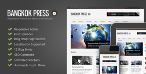 Bangkok Press - Responsive, News & Editorial WordPress - Nulled Download - EmpireGPL