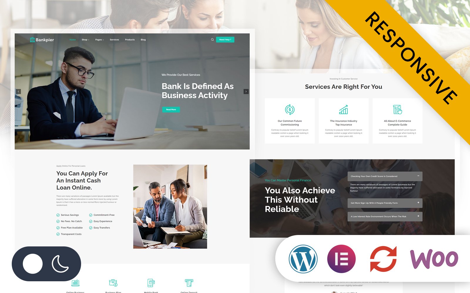 Bankpier – Credits, Loan and Finance Banking Elementor WordPress Responsive Theme WordPress Theme – Nulled Download – EmpireGPL