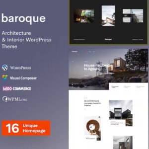 Baroque - Architecture & Interior WordPress Theme - Nulled Download - EmpireGPL