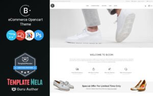 B.Com - Shoes and Fashion OpenCart Template - Nulled Download - EmpireGPL