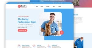Beetrix - Pet Clinic & Hospital Elementor Template Kit - Nulled Download - EmpireGPL