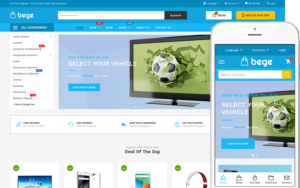 Bege - Website Template for Digital, Electronics Shop WooCommerce Theme - Nulled Download - EmpireGPL
