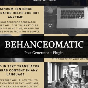 Behanceomatic Post Generator - Plugin for WordPress - Nulled Download - EmpireGPL