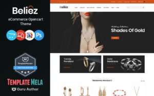 Beliez - Jewelry and Diamond Store OpenCart Template - Nulled Download - EmpireGPL
