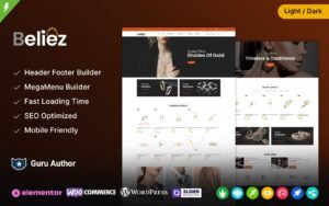 Beliez - Jewelry Shop and Fashion Store WooCommerce Theme - Nulled Download - EmpireGPL