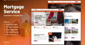 Bellifin - Mortgage Services Elementor Template Kit - Nulled Download - EmpireGPL