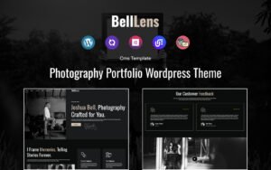 BellLens - Photography Portfolio WordPress theme WordPress Theme - Nulled Download - EmpireGPL