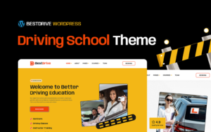 BestDrive - Driving School WordPress Theme - Nulled Download - EmpireGPL