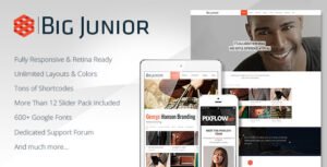 Big Junior - Multi-Purpose Responsive Theme - Nulled Download - EmpireGPL