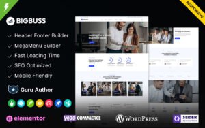 Bigbuss - Corporate and Business WordPress Theme - Nulled Download - EmpireGPL