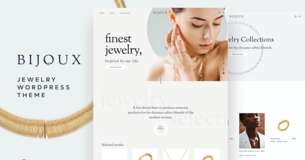 Bijoux – Handmade Crafts Jewelry WooCommerce Shop – Nulled Download – EmpireGPL