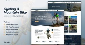 Bikecrest - Cycling & Mountain Bike Elementor Template Kit - Nulled Download - EmpireGPL