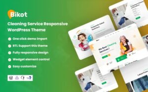Bikot - Cleaning Services WordPress Theme - Nulled Download - EmpireGPL