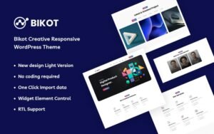 Bikot - Creative Responsive WordPress Theme - Nulled Download - EmpireGPL