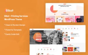 Bikot - Printing Services WordPress Theme - Nulled Download - EmpireGPL