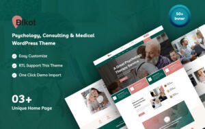 Bikot - Psychology, Consulting and Medical WordPress Theme - Nulled Download - EmpireGPL