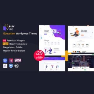 Bisy – Education WordPress Theme - Nulled Download - EmpireGPL