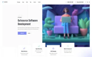 Bitbyte - Outsource Software Development Company Wordpress Theme - Nulled Download - Empiregpl